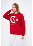 Cumhuriyet Koleksiyonu Ay Yıldız Sweatshirt 