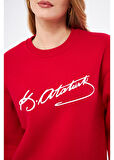Cumhuriyet Koleksiyonu ATATÜRK İmzalı Sweatshirt 