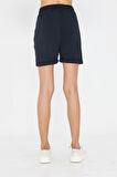 Bağcıklı Lastikli Modal Şort