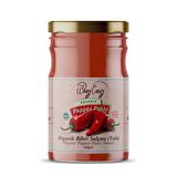 Organik Biber Salçası (Tatlı) Ecocert Sertifikalı (610 gr) İlave tuz içermez