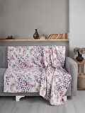 Çift Kişilik Baskılı Pike Yatak Örtüsü Daisy 200x230 cm