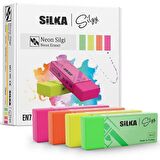 Silka Öğrenci Silgisi Neon 24 Lü Art.3   24'lü Paket / Silka