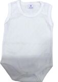 Luggi Baby Atlet Body Jakarlı Ekru Kalpli