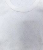 Luggi Baby Atlet Body Jakarlı Ekru Kalpli