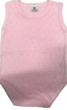 Luggi Baby Atlet Body Jakarlı Pembe Kalp
