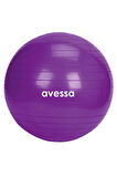 Avessa 55 Cm Pilates Topu Poşet Ambalaj Mor