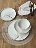 Pink&More Modern Arbol 24 Parça 6 Kişilik Yemek Takımı