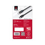 GNP Led Ekran Kablo TYPE-C To Type-C 1.2 Metre Siyah