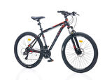 CORELLİ FELİX 1.3 ERKEK DAĞ BİSİKLETİ 460H HD 29 JANT 21 VİTES SİYAH KIRMIZI GRİ