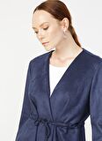 Fabrika Düz Lacivert Ceket