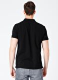 Polo Yaka Düz Siyah Erkek T-Shirt NOBRO K CEPLI