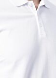 Polo Yaka Düz Beyaz Erkek T-Shirt NOBRO K CEPSIZ