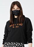 Aeropostale Kadın Siyah Kapüşonlu Sweatshirt