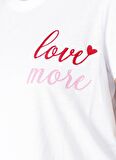 Fabrika Kadın Beyaz Bisiklet Yaka T-Shirt