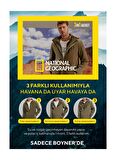 National Geographic W-Mitas Kapüşonlu Siyah Kadın 3''ü 1 Arada Mont