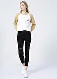 Limon Ekru Kadın sweatshirt