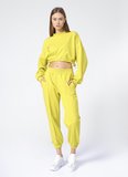 Limon Dik Yaka Yeşil Kadın Sweatshırt VENEZYA