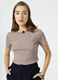 Fabrika Kahve Kadın T-Shirt