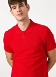 Limon Kısa Kollu Kırmızı Erkek Polo T-Shirt
