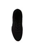 Limon Bağcıklı Siyah Kadın Sneaker