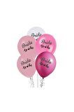 Bride To Be Baskılı Balon Karışık 5'li 12'' 