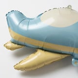 Retro Uçak Folyo Balon 78x42 cm Uçak Temalı Doğum Günü Parti Süsü Dekorasyon Balonu