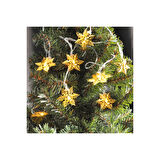 Yılbaşı Led ışık 3 metre KARTANESİ Figürlü yılbaşı pilli gün ışığı dekoratif ışık