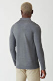 Bisse Erkek Triko Gömlek GRİ TR21K21206_D55
