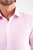 Bisse Erkek Slim Fit Uzun Kollu Klasik Gömlek PEMBE GM21K212104_K29