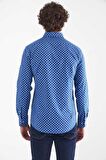 Bisse Erkek Slim Fit Uzun Kollu Spor Gömlek LACİ GM21K212119_K39