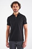 Bisse Erkek Polo Yaka T-Shirt SIYAH TS22Y22104_D99