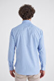 Bisse Erkek Regular Fit Uzun Kollu Spor Gömlek MAVİ GM22Y221100_E35