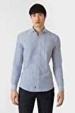 Bisse Erkek Slim Fit Uzun Kol Spor Gömlek LACİ GM22Y221162_C39