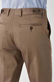 Bisse Erkek 4 Cep Saten Spor Pantolon VİZON PNS22K22222_D08
