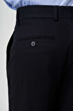 Bisse 4 Cepli Çift Pileli Siyah Spor Erkek Pantolon PNS22K22225_D99
