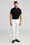 Bisse 5 Cepli Beyaz Spor Erkek Pantolon PNS23Y23110_D01