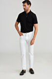 Bisse 5 Cepli Beyaz Spor Erkek Pantolon PNS23Y23110_D01