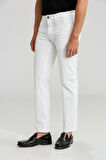 Bisse 5 Cepli Beyaz Spor Erkek Pantolon PNS23Y23110_D01