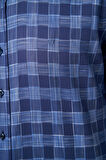 Bisse Regular Fit Paşa Yaka Lacivert Kareli Erkek Gömlek GM23Y231039_D39