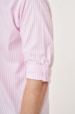 Bisse Regular Fit Paşa Yaka Pembe Spor Erkek Gömlek GM23Y231040_D29