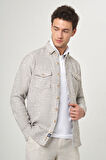 Bisse Regular Fit Kahve Flanel Erkek Gömlek GM23Y231072_D11