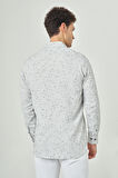 Bisse Regular Fit Paşa Yaka Lacivert Spor Erkek Gömlek GM23Y231073_D39