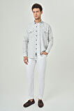 Bisse Regular Fit Paşa Yaka Lacivert Spor Erkek Gömlek GM23Y231073_D39