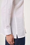 Bisse Regular Fit  Beyaz Spor Erkek Gömlek GM23Y231089_D01