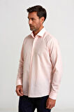 Bisse Regular Fit C Yaka Pembe Erkek Gömlek GM23Y231078_D29