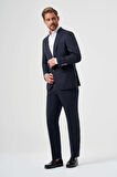 Bisse Mono Yaka Drop 4 Lacivert Erkek Takım Elbise PTK23YNOS002_D39