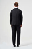 Bisse Mono Yaka Drop 4 Siyah Erkek Takım Elbise PTK23YNOS002_D99