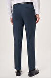 Bisse Açık Lacivert Dokuma Klasik Erkek Pantolon PPNK23YNOS001_D38