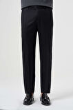 Bisse Regular Fit Düz Dokuma Flanel Siyah Klasik Erkek Pantolon PPNK23K23201_D99