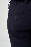 Bisse Regular Fit Lacivert Lastikli Spor Erkek Pantolon PNS23Y23005_D39